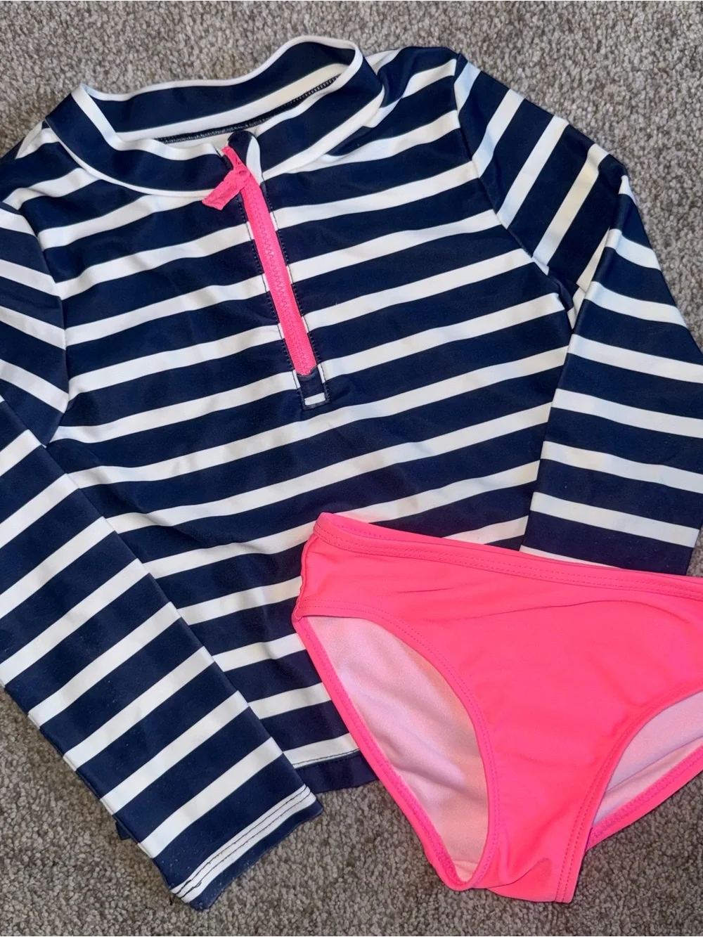 Girls’ Swim Rashguard Lot (4)